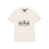 Tommy Hilfiger Polo majica Icons KB0KB10359 Écru Regular Fit