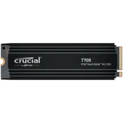 CRUCIAL T705 4000GB NVMe PCIe Gen.5 M.2 2280 Heatsink