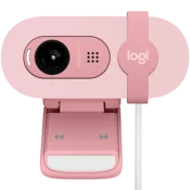 Logitech Brio 100 Full HD Webcam - Rose USB  - -  -->