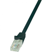 LogiLink RJ45 omrežni kabel CAT 5e U/UTP [1x RJ45 konektor - 1x RJ45konektor] 5 m črna LogiLink
