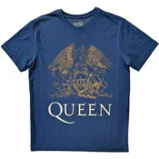 Queen Crest Denim Blue XL Majica
