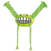 Rogz Flossy Grinz Igracka za pse od kanapa, L, 24cm, Zelena