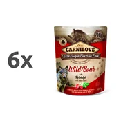 Carnilove Dog Adult - prašič & šipek, vrečka 300g 6 x 300 g
