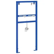 Vidaxl Stenska podpora za kopalnico Modra 50 x 3 x 112 cm