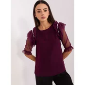Blouse-LK-BZ-506682.26P-dark purple