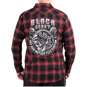 Moška srajca BLACK HEART - BOOMER - RDEČA - 9703