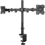 Onkron Dual Monitor Stand for 13-32 Screens up to 8 kg, Black ( D221E-B )