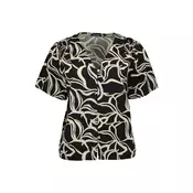 BLUE SEVEN Bluza boja pijeska / crna