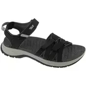 Teva W Tirra Sport Leather Sandals Črna