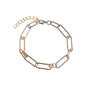 Bracelet - gold and silver colors