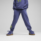 Puma Cats Club Sweatpants Kids, Blue, Size 4-5Y, Clothing