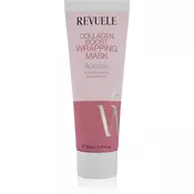 Revuele Wonder Collagen Boost Wrapping Mask maska za spanje za posvetlitev in zgladitev kože 80 ml