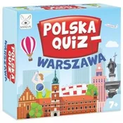shumee Poljski kviz Varšava 7+. Družabna igra. Kenguru