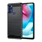 Ovitek Carbon Shield TPU za Motorola Moto G60S - Črna KP22080