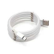 TELEMPIRE Data kabl magnet micro USB beli