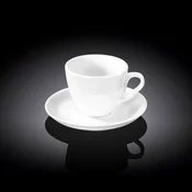 Skodelica in Podstavek, Porcelan, 110ml