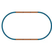 Piko podstavek za komplet tirnic A (osnovni oval) - 55365