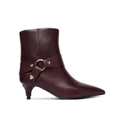 LOVE MOSCHINO Škornji JA21077G0PIA0552 Bordo rdeča