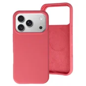 RainBow Liquid silikonski ovitek z MagSafe za iPhone 17 Pro Max - rdeč
