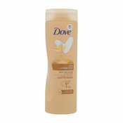 Dove Body Love Care + Visible Glow Self-Tan Lotion samoporjavitveni izdelki 400 ml odtenek Light To Medium