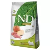 N&D Prime Hrana za pse Mini Adult, Jabuka i Divlja svinja - 7 kg