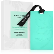 Millefiori Milano Laundry Patchouli Smeraldo dišeča kartica 3 kos