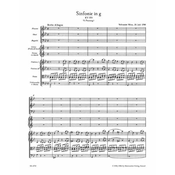 MOZART:SYMPHONY IN G MINOR NO.40 KV 550 SCORE FIRST VERSION