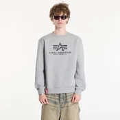 Hoodica Alpha Industries Basic Hoody Small Logo II Grey Heather L
