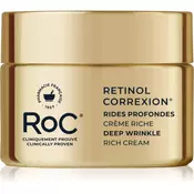 RoC Retinol Correxion Deep Wrinkle krema proti gubam z retinolom 50 ml