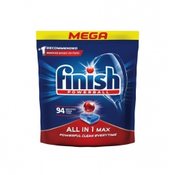FINISH detergent za strojno pomivanje posode All in One Max Regular, 94 tablet