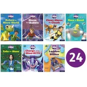 Project X CODE: White and Lime Book Bands, Oxford Levels 10 and 11: Sky Bubble and Maze Craze, Class Pack of 24