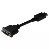 Digitus DisplayPort/DVI adapter Digitus [1x DisplayPort-utikac  1x DVI-uticnica 24+5pol.] crn, AK-340401-001-S