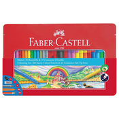 Barvice + flomastri 53 delni set faber-castel FABER-CASTELL