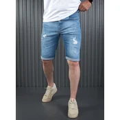Denistar Muški šorts 100-2843, Regular, Plavi