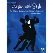 MARTIN:PLAYING WITH STYLE FOR STRING QUARTET OR STRING ORC. VIOLA