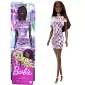 Barbie lutka i svetlucavoj haljini i roze tilom ( 1044587 )