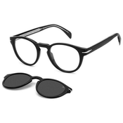 David Beckham DB7104/CS 807/M9 ONE SIZE (49) Črna/Siva