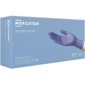Mercator medical jednokratne rukavice mercator simple nitril plave bez pudera velicina 2s ( rp30003002s )