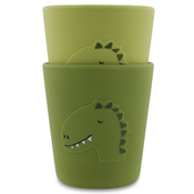 trixie komplet 2 silikonskih kozarčkov mr. dino