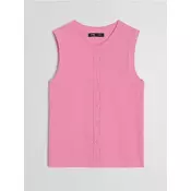 Sinsay - Pamucna bluza sa dugmicima - roze