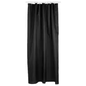 FIVE ZAVJESA ZA KADU 180X200 CM, POLYESTER, CRNA