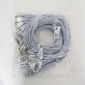 Omega OMEGA MICRO USB NA USB TKANINASTI PLETENI KABEL 2A 1M POLYBAG SREBRNA [44057]