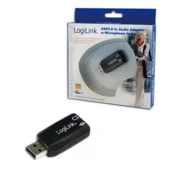LOGILINK zvočna USB kartica z Virtual 3D Soundeffects