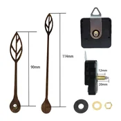 INF Tiho Gibanje Ure z 20 mm Gredjo - Deli za Ure DIY, (5000246630)