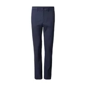Calvin Klein Chino hlače LV04LD613G Mornarsko modra Slim Fit