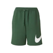 Nike Sportswear Hlače CLUB smaragd / bela