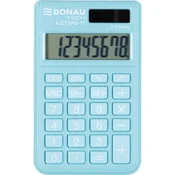 Žepni kalkulator DONAU TECH K-DT2082 turkizna barva