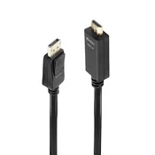 Lindy DisplayPort na HDMI 10.2G kabel, 5 m, 36924