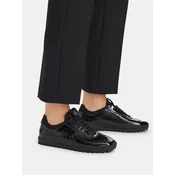 Superge Calvin Klein Low Profile Run Mg Pol Mix Mat HW0HW03284 Črna