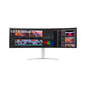 LG 49WQ95C-W UltraWide Dual QHD Nano IPS 144Hz USB Type-C AMD FreeSync Curved